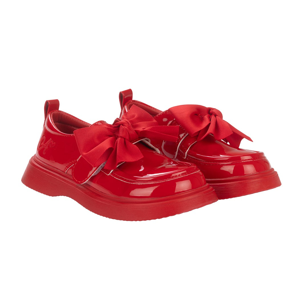 ADEE Mary Bow Shoe Red