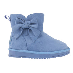 ADEE Bowtiful Bow Ugg Boots Iced Blue