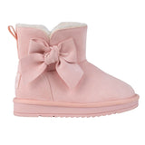 ADEE Bowtiful Bow Ugg Boots Pink