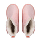 ADEE Bowtiful Bow Ugg Boots Pink