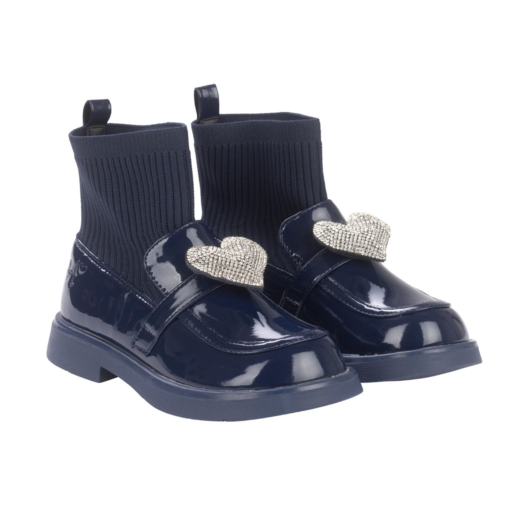 ADEE Mary Jane Sock Wellies Navy