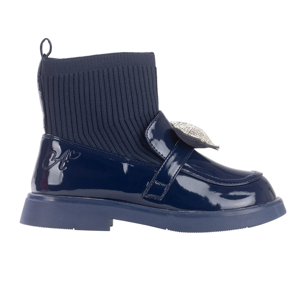 ADEE Mary Jane Sock Wellies Navy