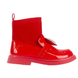 ADEE BTS Sock Wellies Red