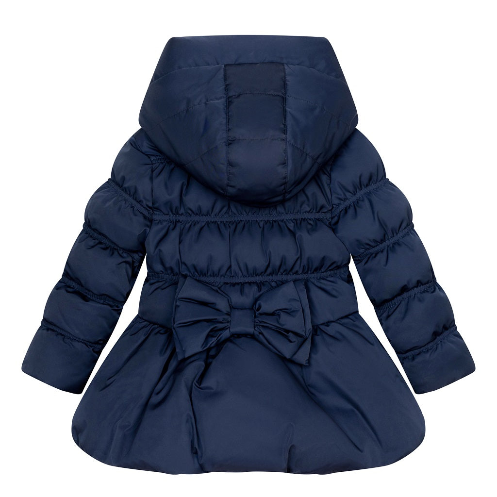 ADEE BTS Bow Short Jacket Navy