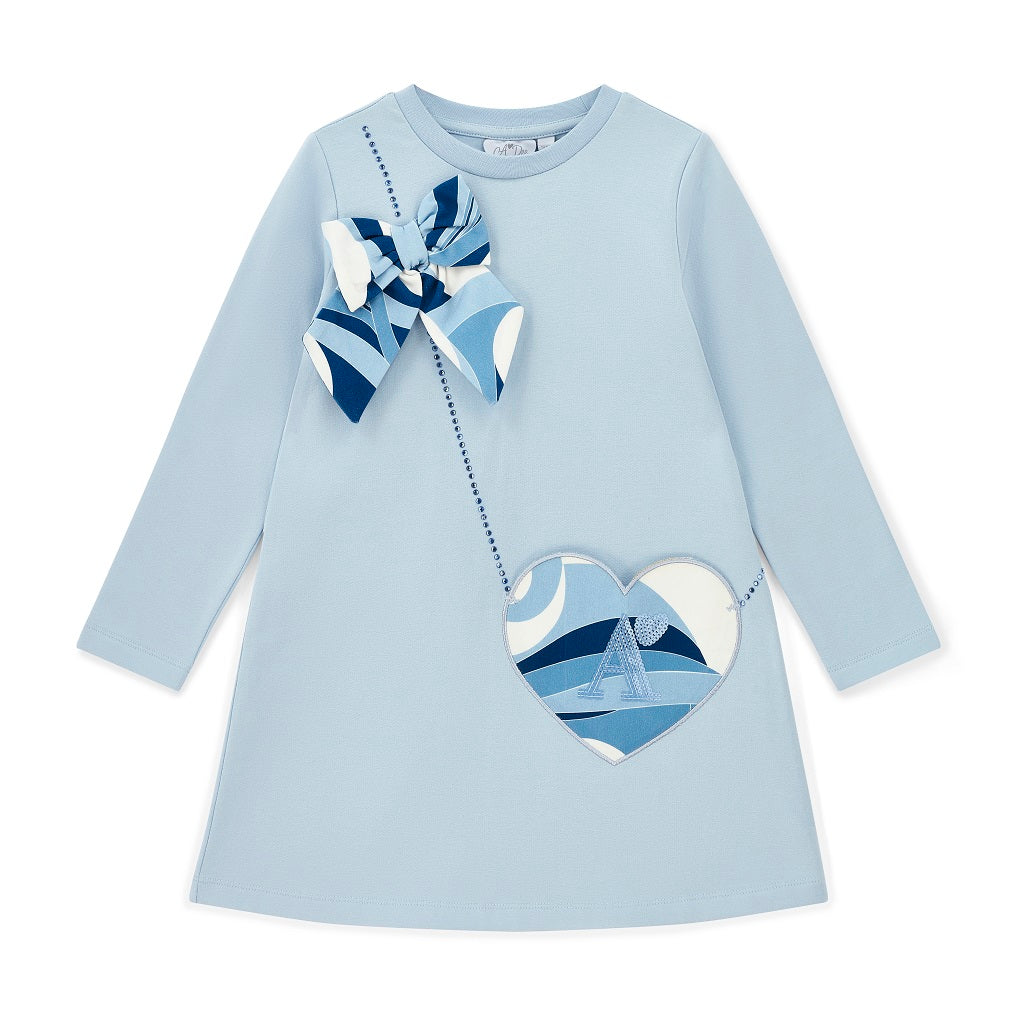 ADEE Lotus Jersey Handbag Dress