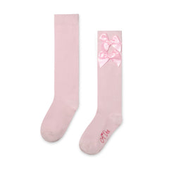 ADEE ARIEL Bow Knee High Socks