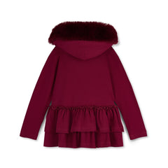 ADEE ALINA Fur Hood Leggings Set