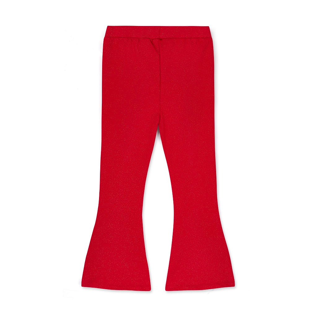 The Amara Set features a sweatshirt with a beautiful bow collar and sparkling A*Dee diamante branding, paired with matching flares finished with a classic diamante “A” on one leg. Red