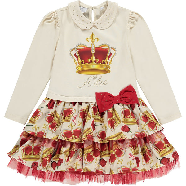 ADee Queen Crown Frill Dress