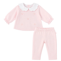 Adriana Mae Crown Trouser Set Pink