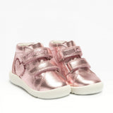 LELLI KELLY Estelle Baby Boots Metallic Pink