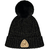 ADEE Baroque Love Brooklyn Black Lurex Pom Hat