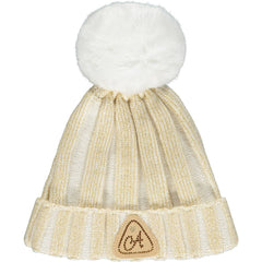 ADee Baroque Metallic Pom Hat