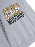 Kids Moschino Teddy Friends Tracksuit Grey