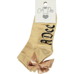 ADee Baroque Lurex Ankle Socks