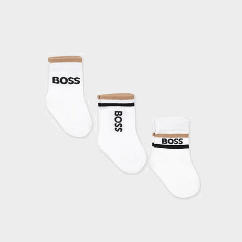 BOSS Baby Socks 3 Pair Set