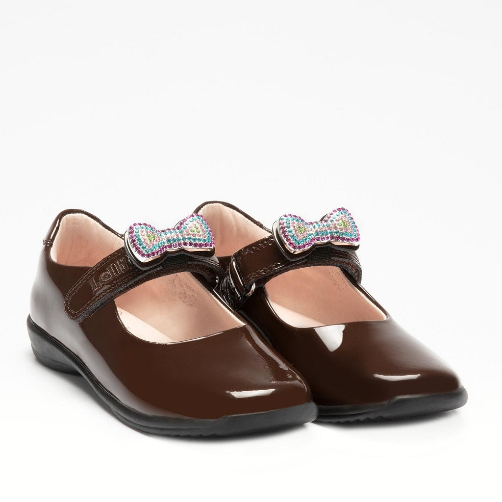 LELLI KELLY Erin Patent Shoes Brown