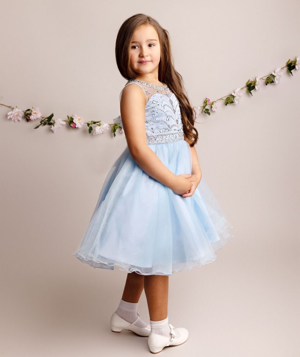 LOLA Tulle Dress Blue