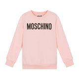 Moschino Logo Sweatshirt Sugar Rose