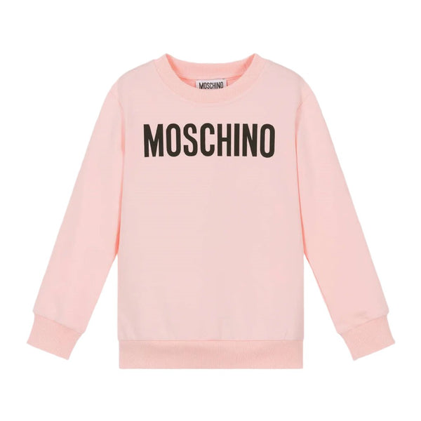 Moschino Logo Sweatshirt Sugar Rose