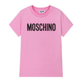 Moschino Logo T-Shirt Pink