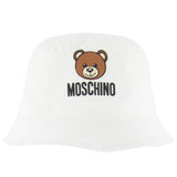 Baby Moschino Toy Bucket Hat White