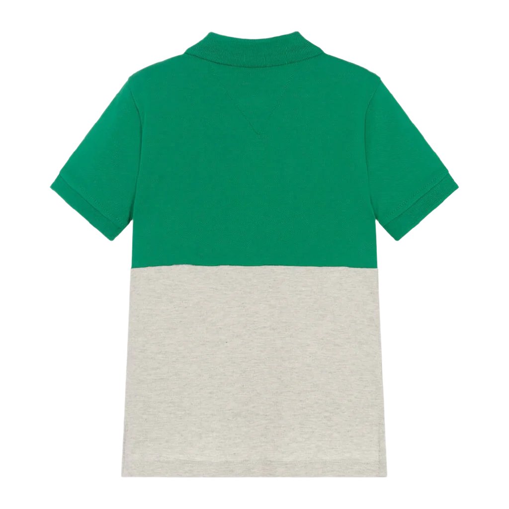 TH Established Colorblock Polo Green