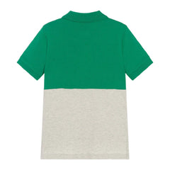 TH Established Colorblock Polo Green