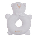 Bunny Ring Rattle White