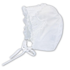 Baby Lace Christening Bonnet - Kizzies, Hats - Childrens Wear