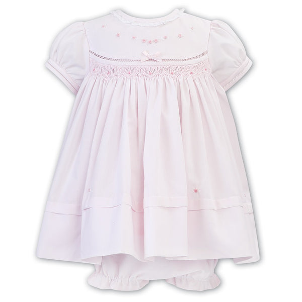 Pink White Dress & Panty 011805 - Kizzies, Dresses - Childrens Wear