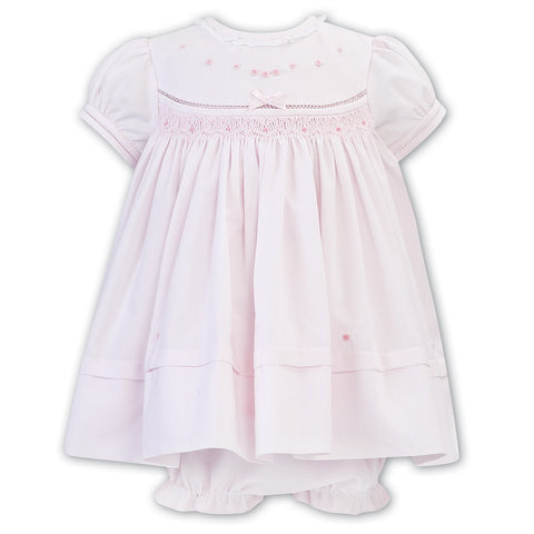 Pink White Dress & Panty 011805 - Kizzies, Dresses - Childrens Wear