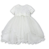 Ceremonial Ballerina Length Dress 070055 Ivory - Kizzies, Dresses - Childrens Wear