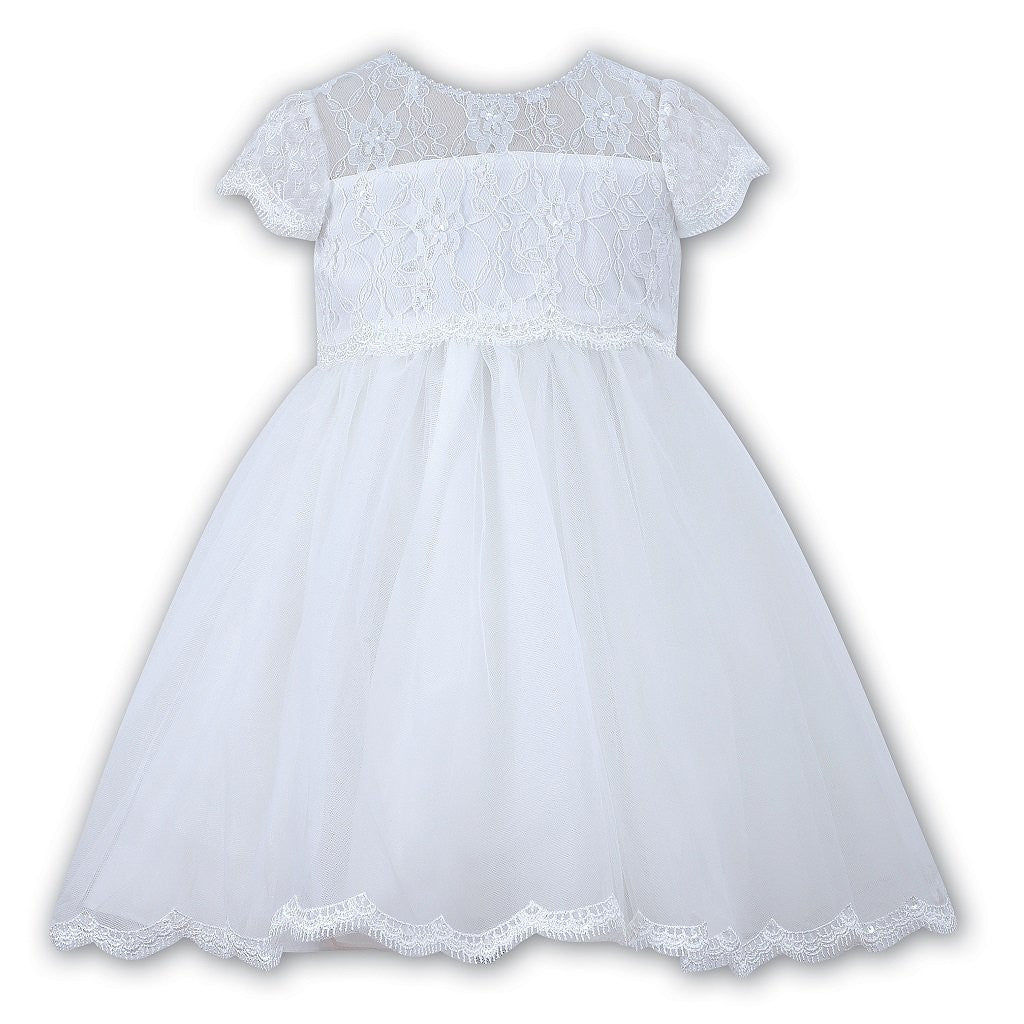 Ceremonial Ballerina Length Dress 070060 White 