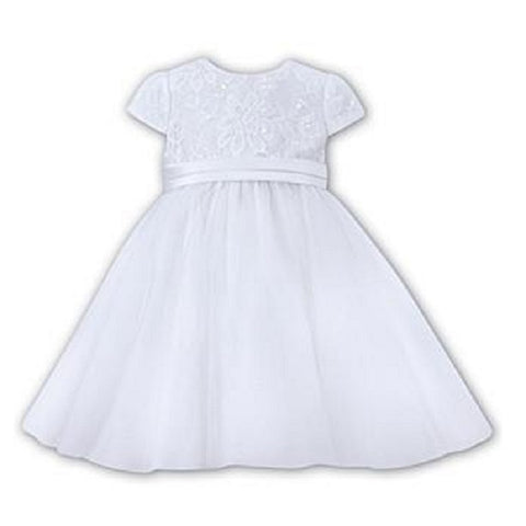 Ceremonial Ballerina Length Dress 070066 White - Kizzies, Dresses - Childrens Wear
