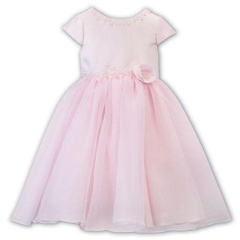 Ceremonial Ballerina Length Dress 070142 Pink - Kizzies, Dresses - Childrens Wear
