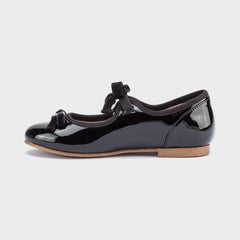 Girls Patent Shoes Black