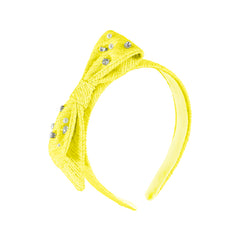 Girls Headband Yellow