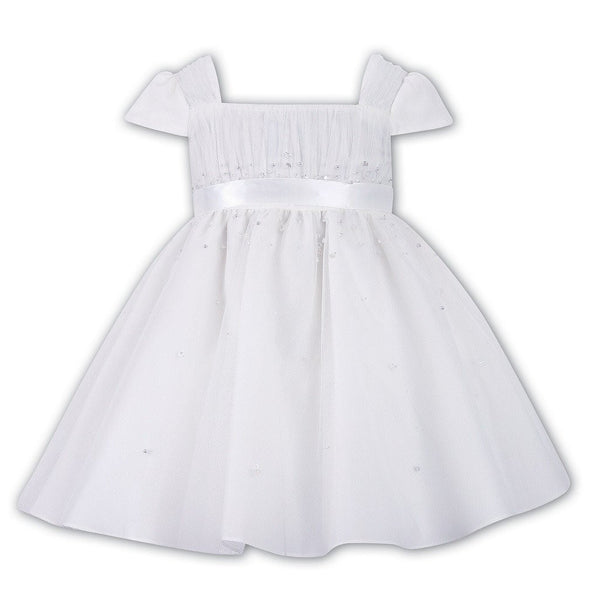 010184 White Dress - Kizzies, Dresses - Childrens Wear