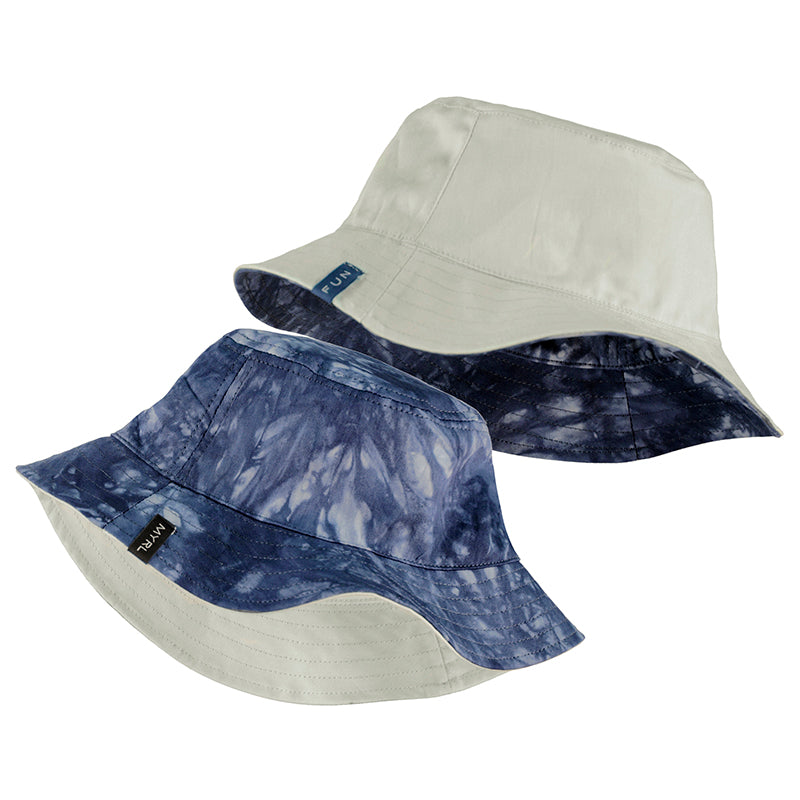 Boys Navy Reversible Hat