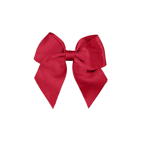 Baby Girls Bow Clip Red