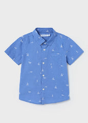 Baby Boys Print Shirt Atlantic