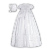 172W Christening Robe & Bonnet - Kizzies, Dresses - Childrens Wear