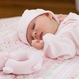 Emile et Rose Baby girls Pale Pink Pull on Hat - Kizzies, Hats - Childrens Wear