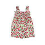 Baby Girls Playsuit Red