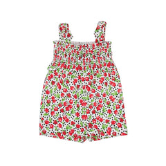 Baby Girls Playsuit Red