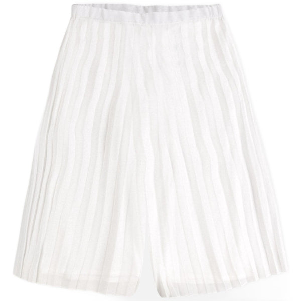 Girls Junior Natural Pleated Skirt Trousers - Kizzies, Trousers - Childrens Wear