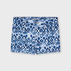 Girls Printed Twill Short Pant