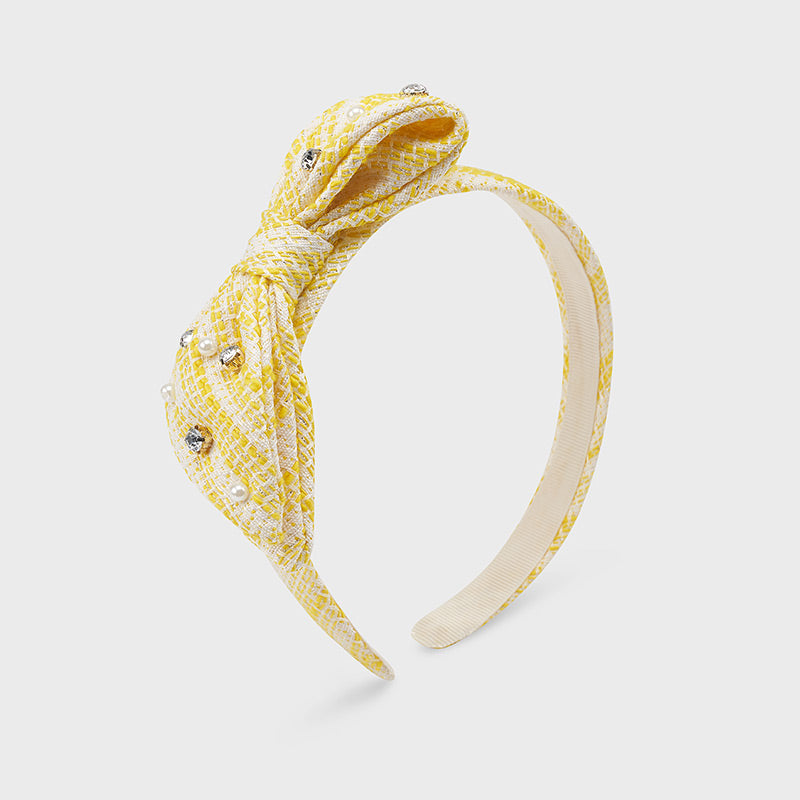 Girls Headband Yellow