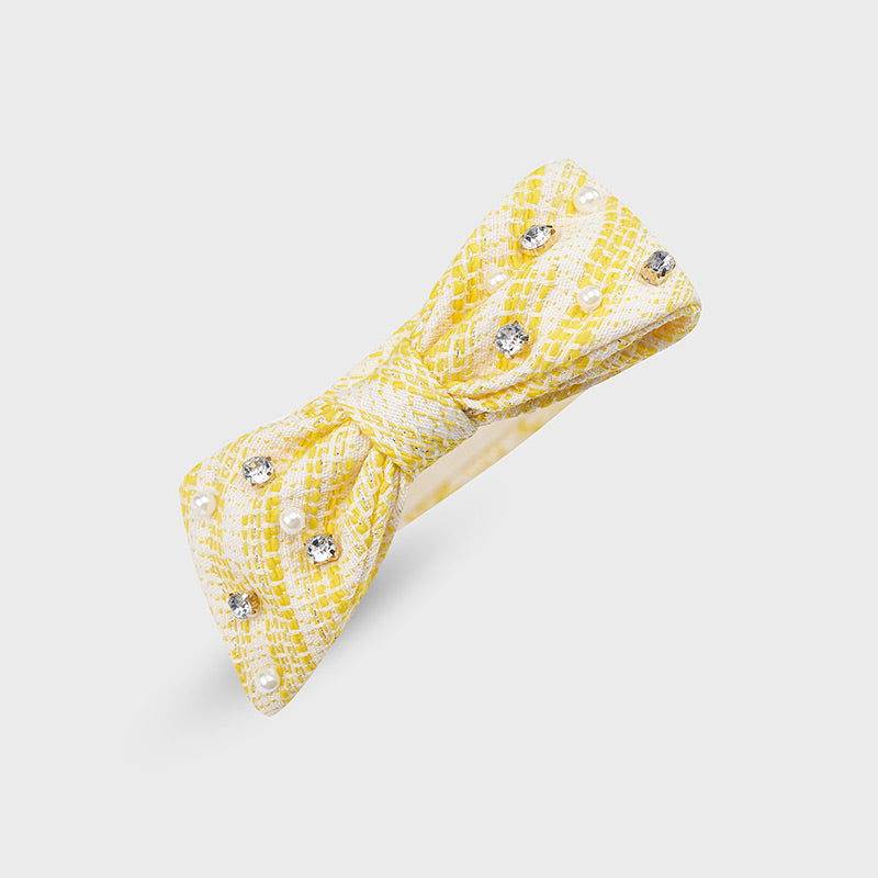 Girls Headband Yellow